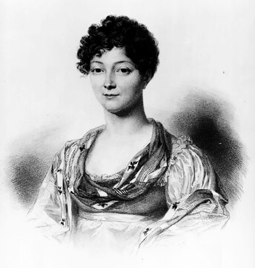 Portrait de Victorine de Chastenay par Gounod