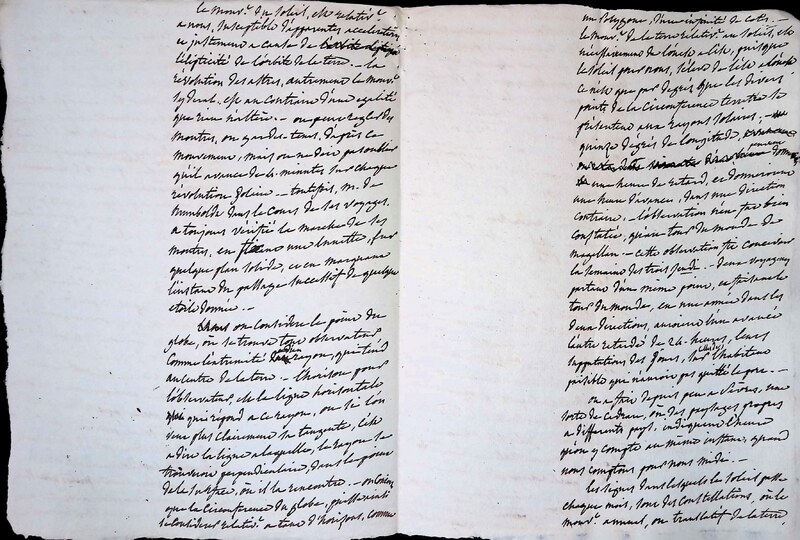 Cours privé de philosophie naturelle donné par Alexander von Humboldt ; 1820-1822 Cours privé de philosophie naturelle donné par Alexander von Humboldt ; 1820-1822