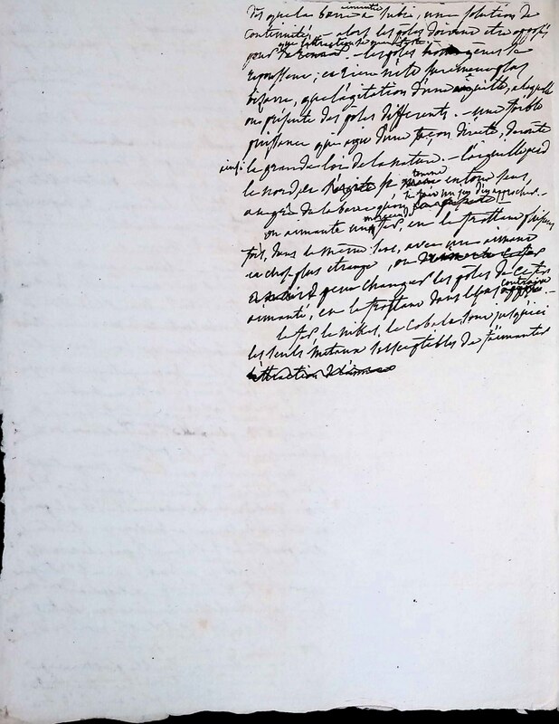 Cours privé de philosophie naturelle donné par Alexander von Humboldt ; 1820-1822