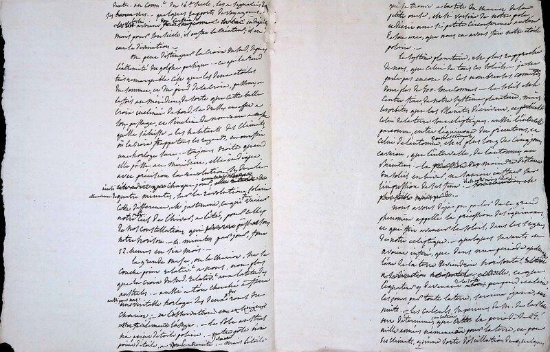 Cours privé de philosophie naturelle donné par Alexander von Humboldt ; 1820-1822 Cours privé de philosophie naturelle donné par Alexander von Humboldt ; 1820-1822