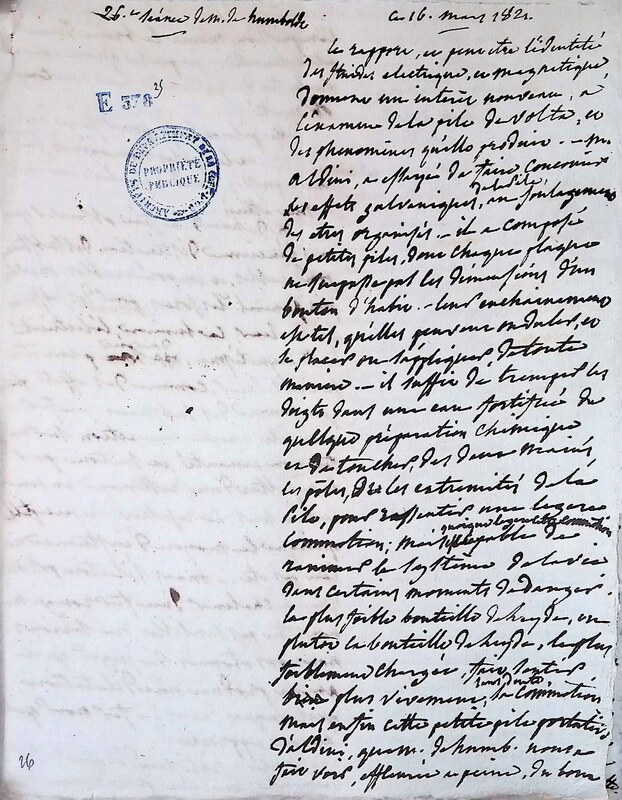 Cours privé de philosophie naturelle donné par Alexander von Humboldt ; 1820-1822 Cours privé de philosophie naturelle donné par Alexander von Humboldt ; 1820-1822