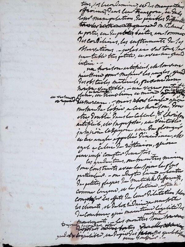 Cours privé de philosophie naturelle donné par Alexander von Humboldt ; 1820-1822 Cours privé de philosophie naturelle donné par Alexander von Humboldt ; 1820-1822