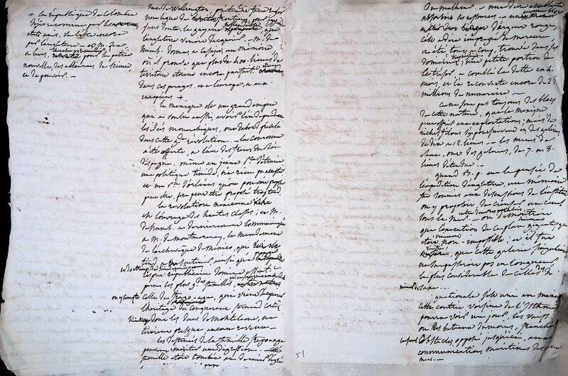 Cours privé de philosophie naturelle donné par Alexander von Humboldt ; 1820-1822