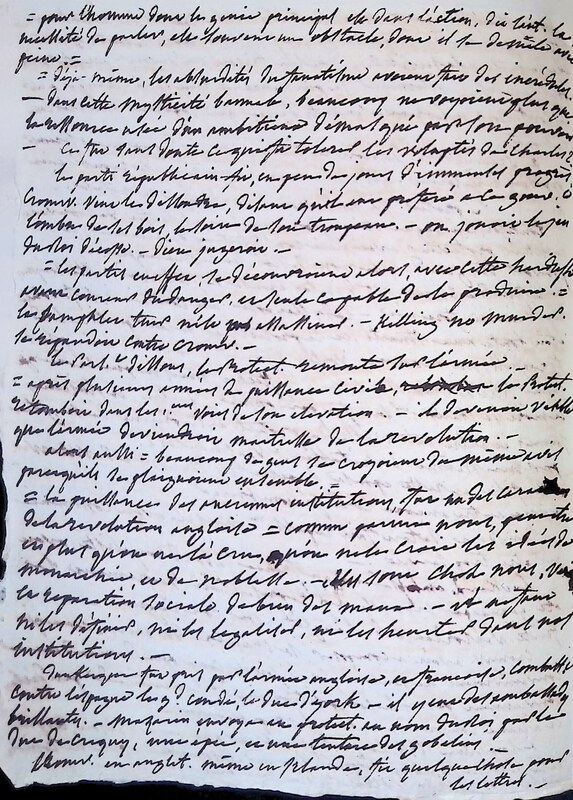 Vie de Cromwell de M. Villemain publié récemment