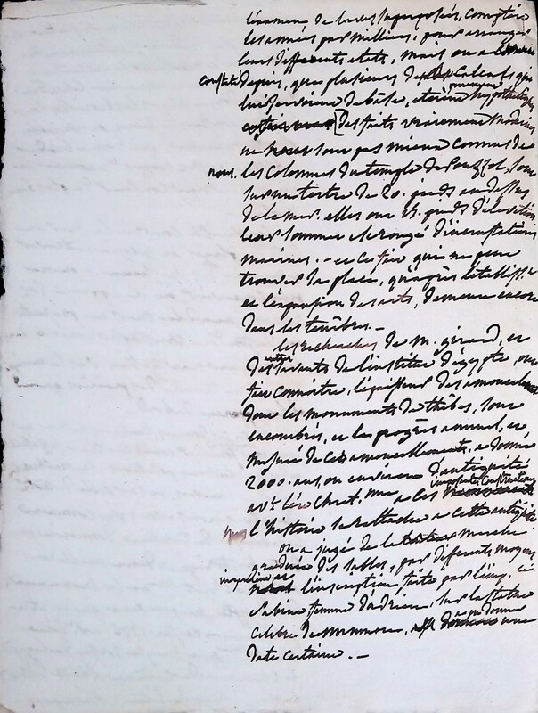 Cours privé de philosophie naturelle donné par Alexander von Humboldt ; 1820-1822