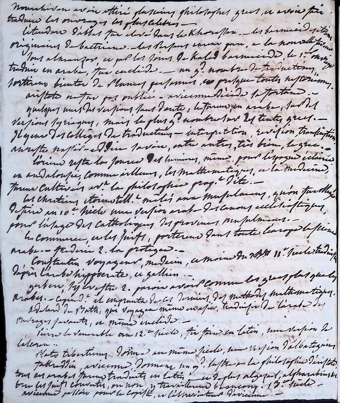 L&#039;age et l&#039;origine des traductions latines d&#039;Aristote de M. Jourdain