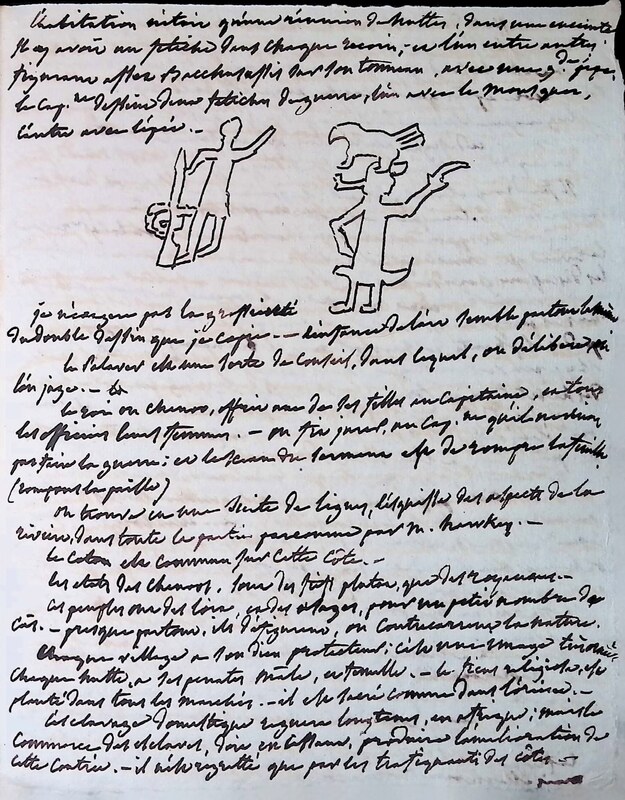 Relation du voyage du Cp[itai]ne Tuckey au fleuve Zaïre ou Congo (avec dessins)
