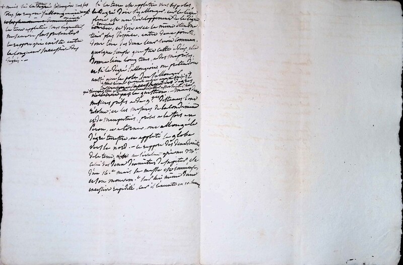 Cours privé de philosophie naturelle donné par Alexander von Humboldt ; 1820-1822