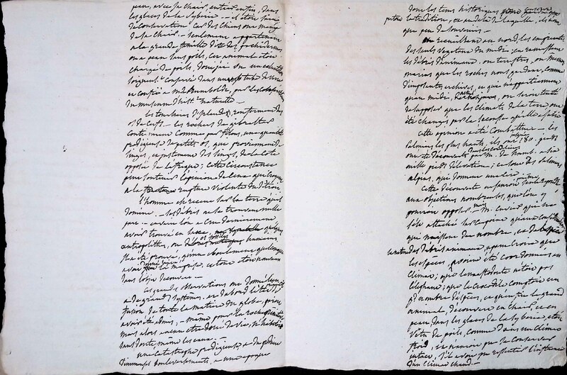 Cours privé de philosophie naturelle donné par Alexander von Humboldt ; 1820-1822 Cours privé de philosophie naturelle donné par Alexander von Humboldt ; 1820-1822