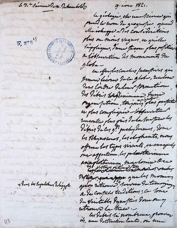 Cours privé de philosophie naturelle donné par Alexander von Humboldt ; 1820-1822 Cours privé de philosophie naturelle donné par Alexander von Humboldt ; 1820-1822