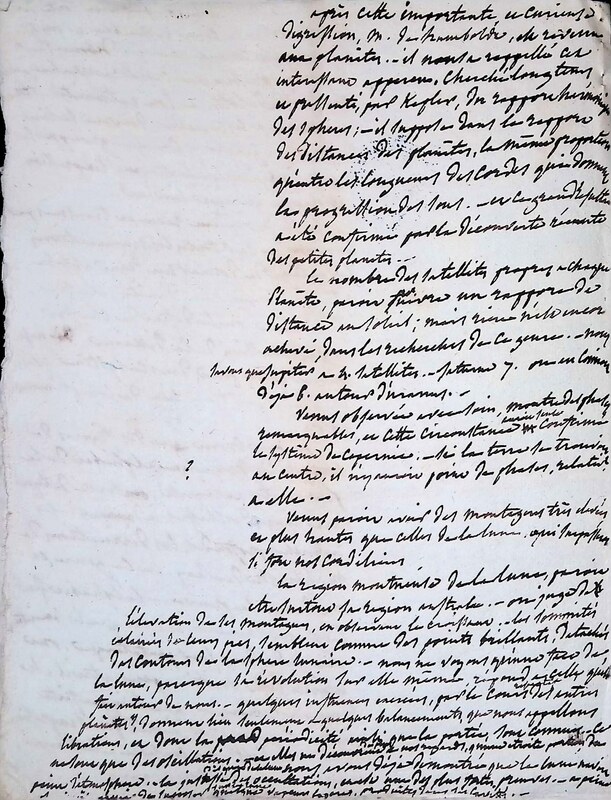 Cours privé de philosophie naturelle donné par Alexander von Humboldt ; 1820-1822 Cours privé de philosophie naturelle donné par Alexander von Humboldt ; 1820-1822