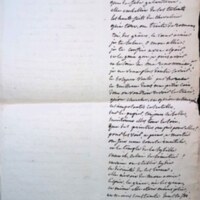 A mon allée (dicté par Tutu dans son allée)