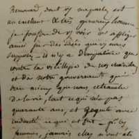 Lettre de Adrien à V. de Chastenay