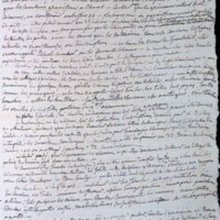 Voyage de William Onzeley (?) en Perse (avec carte)