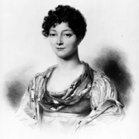 Portrait de Victorine de Chastenay par Gounod