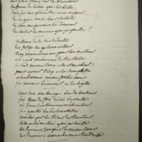 Vers écrits sur mon cahier par M. Turlot - taisez vous ma folle tendresse