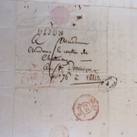 Lettre de [?] à V. de Chastenay, Dijon, 19 mai 1820