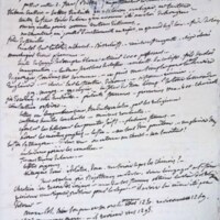 Notes diverses peu lisibles et en vrac