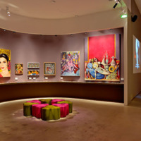 [Alcôve circulaire peintures Almodovar (Paris) - Photographie Stéphane Dabrowski]