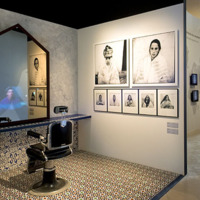 [Ilot noir et blanc exposition Brune/Blonde - Photographie Stéphane Dabrowski]