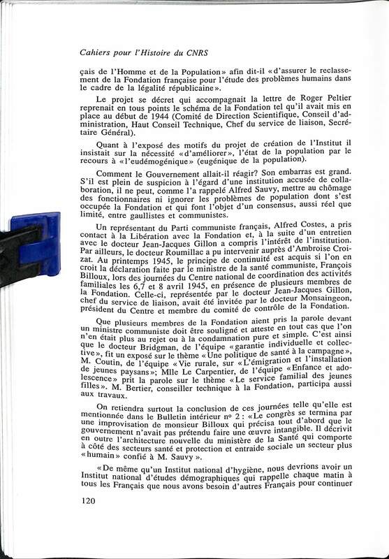 Cahiers pour l'histoire du CNRS 9 Cahiers pour l'histoire du CNRS 9