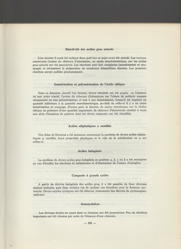 Rapport CNRS 1964-1965 Rapport CNRS 1964-1965