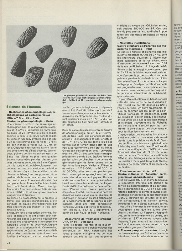 Le courrier du CNRS 28 Le courrier du CNRS 28