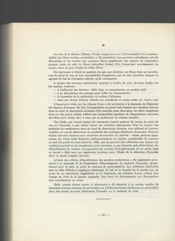 Rapport CNRS 1961-1962