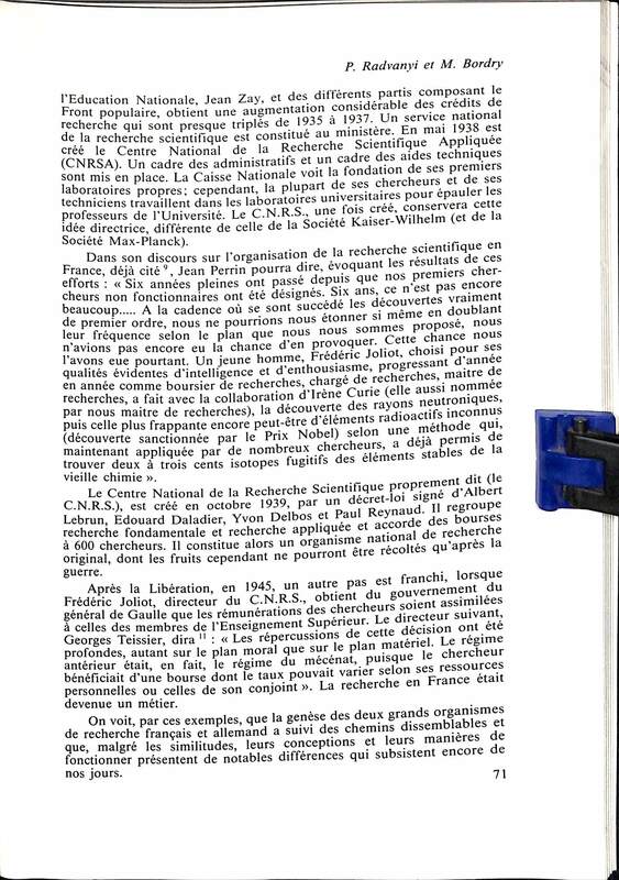 Cahiers pour l'histoire du CNRS 3