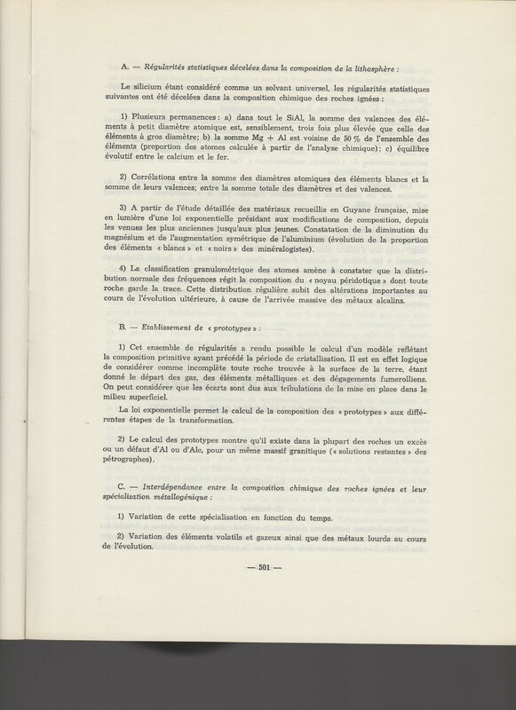 Rapport CNRS 1964-1965 Rapport CNRS 1964-1965