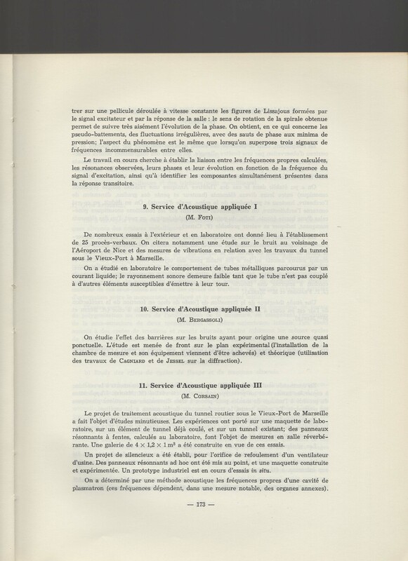 Rapport CNRS 1964-1965 Rapport CNRS 1964-1965