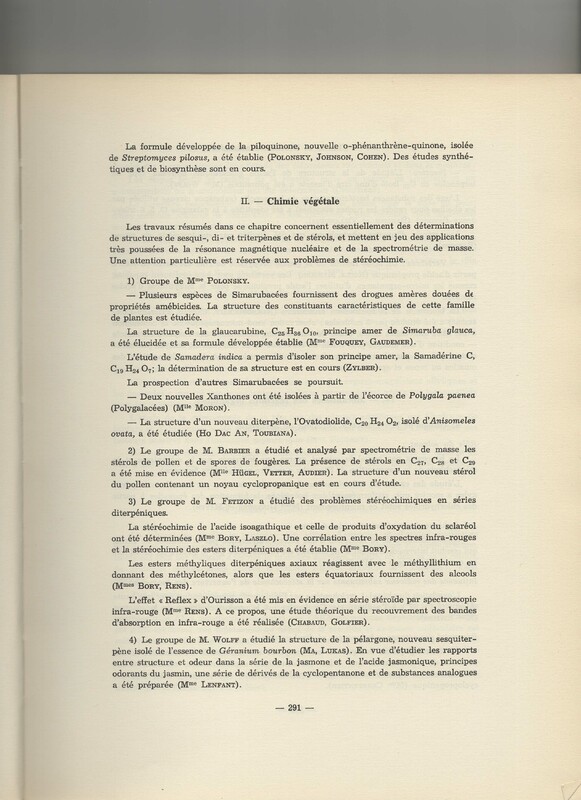 Rapport CNRS 1962-1963 Rapport CNRS 1962-1963