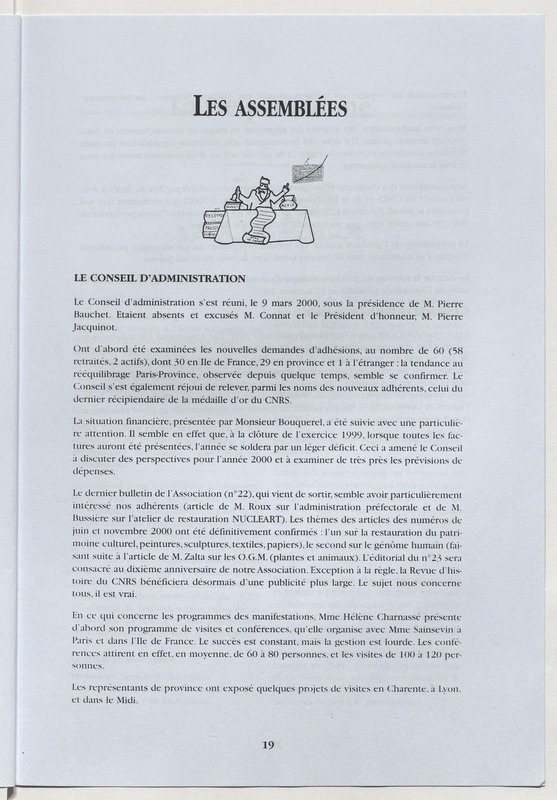 Bulletin de l'Association des anciens et des amis du CNRS n°23