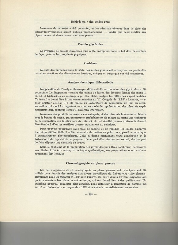 Rapport CNRS 1961-1962