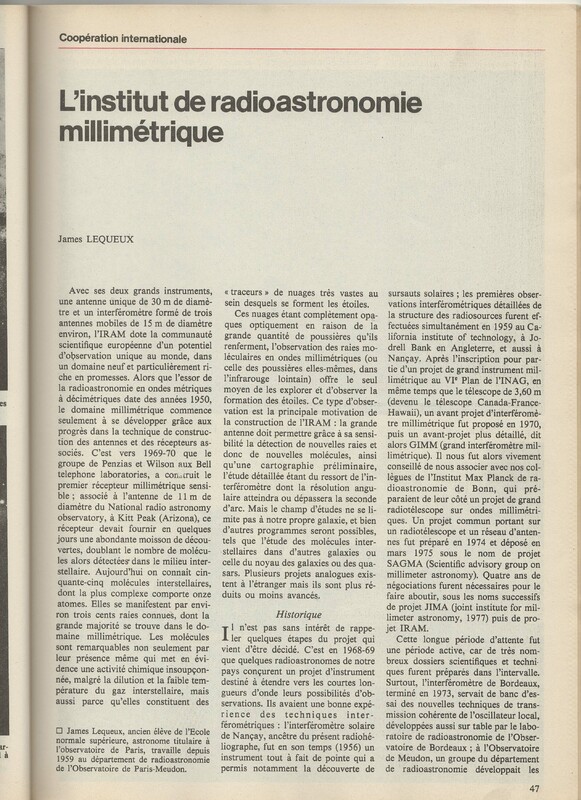Le courrier du CNRS 34 Le courrier du CNRS 34