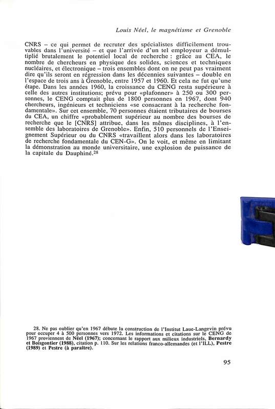 Cahiers pour l'histoire du CNRS 8 Cahiers pour l'histoire du CNRS 8