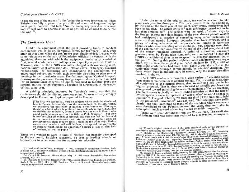 Cahiers pour l'histoire du CNRS 5 Cahiers pour l'histoire du CNRS 5