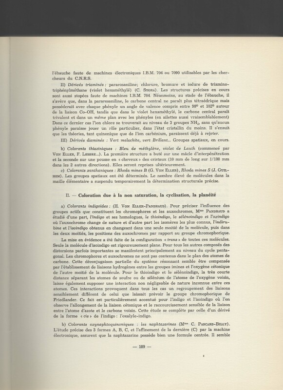 Rapport CNRS 1961-1962