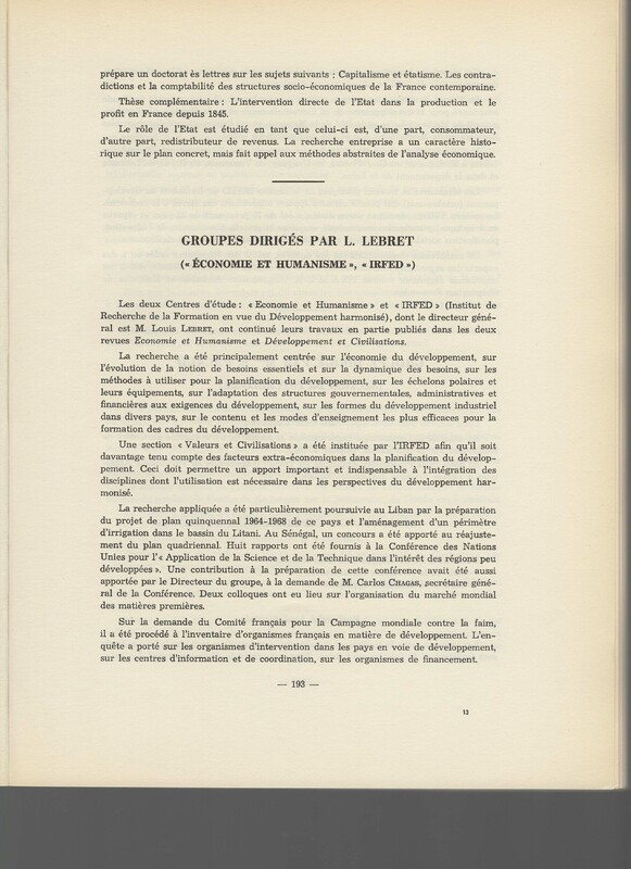 Rapport CNRS 1962-1963 Rapport CNRS 1962-1963