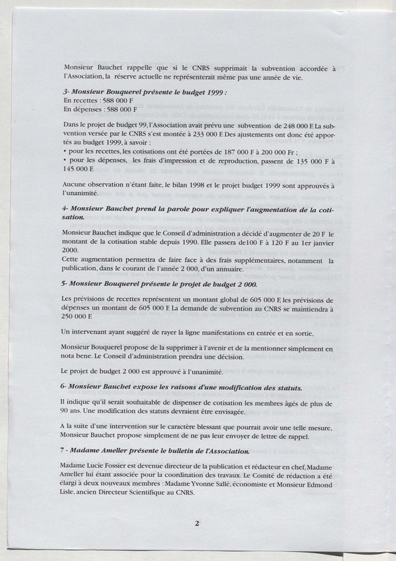 Bulletin de l'Association des anciens et des amis du CNRS n°21 Bulletin de l'Association des anciens et des amis du CNRS n°21
