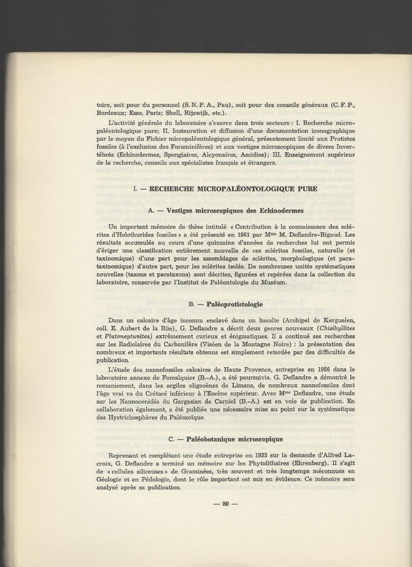 Rapport CNRS 1961-1962