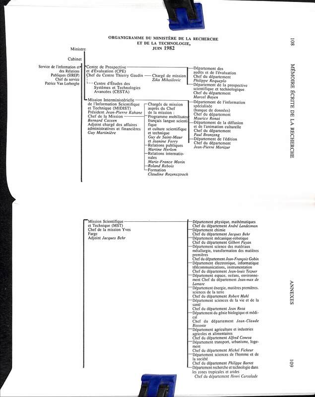 Cahiers pour l'histoire de la recherche 1