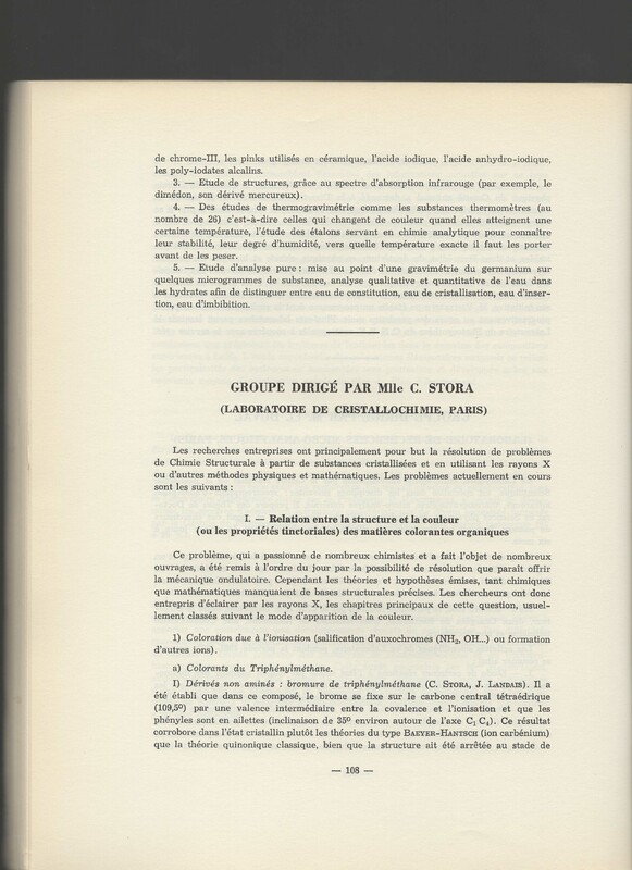 Rapport CNRS 1961-1962