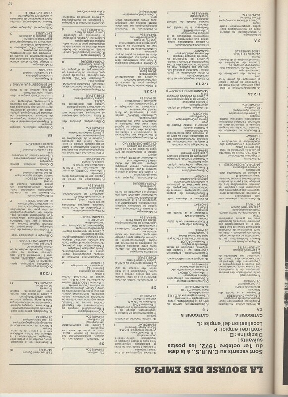 Le courrier du CNRS 6 Le courrier du CNRS 6