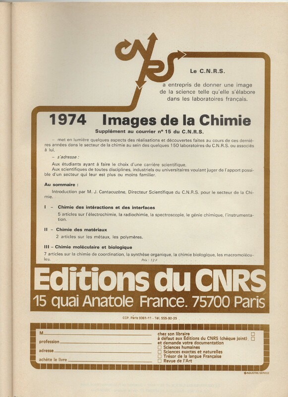 Le courrier du CNRS 16 Le courrier du CNRS 16