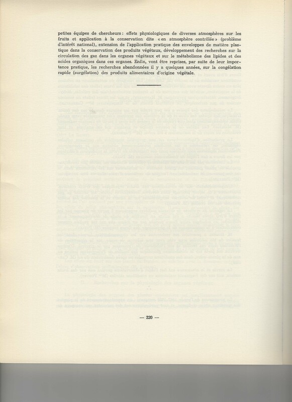 Rapport CNRS 1961-1962