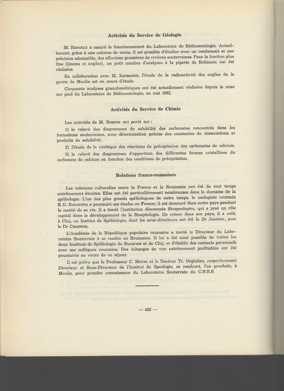 Rapport CNRS 1962-1963 Rapport CNRS 1962-1963