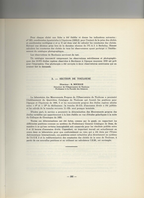 Rapport CNRS 1961-1962