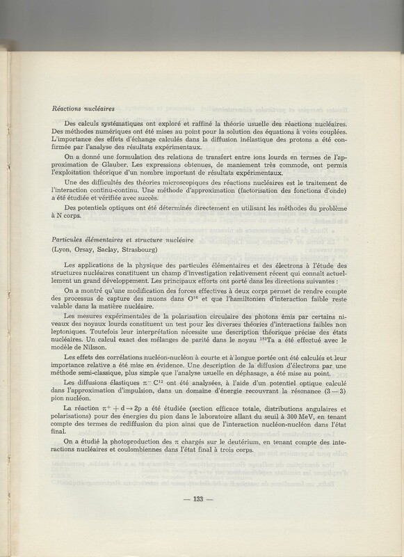 Rapport CNRS 1969 Rapport CNRS 1969