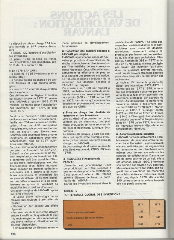 Rapport CNRS 1977-1978 Rapport CNRS 1977-1978
